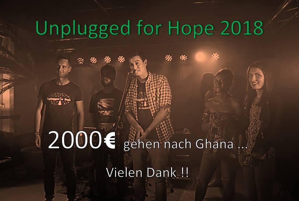 Unplugged for Hope