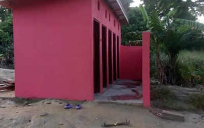 New toilets for the school