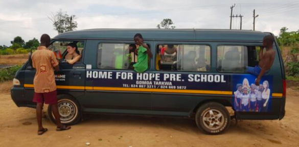 New fundraising campaign: We need a new schoolbus!