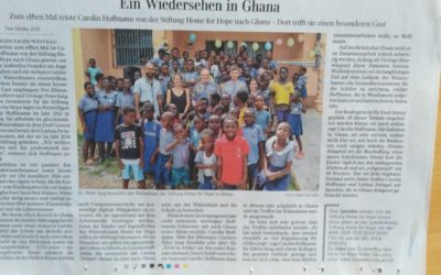 Ein weiter Artikel über den Besuch der „Ärzte für Afrika“