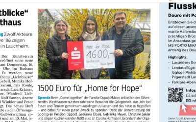 Eine tolle Spendenaktion aus Westhausen